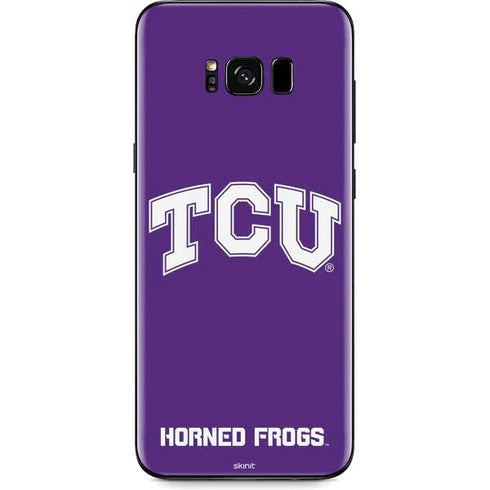 Texas Christian University TCU Horned Frogs Galaxy S8 Plus Skin